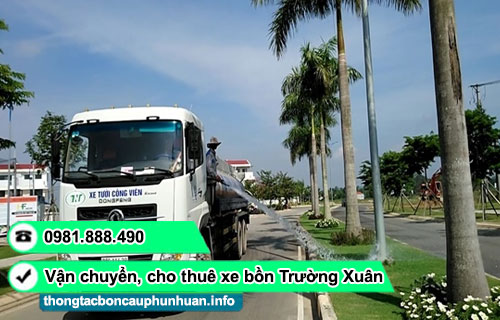 Cho thuê xe bồn rửa đường TP.HCM