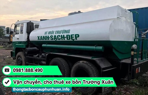 Cho thuê xe bồn tưới cây TP.HCM